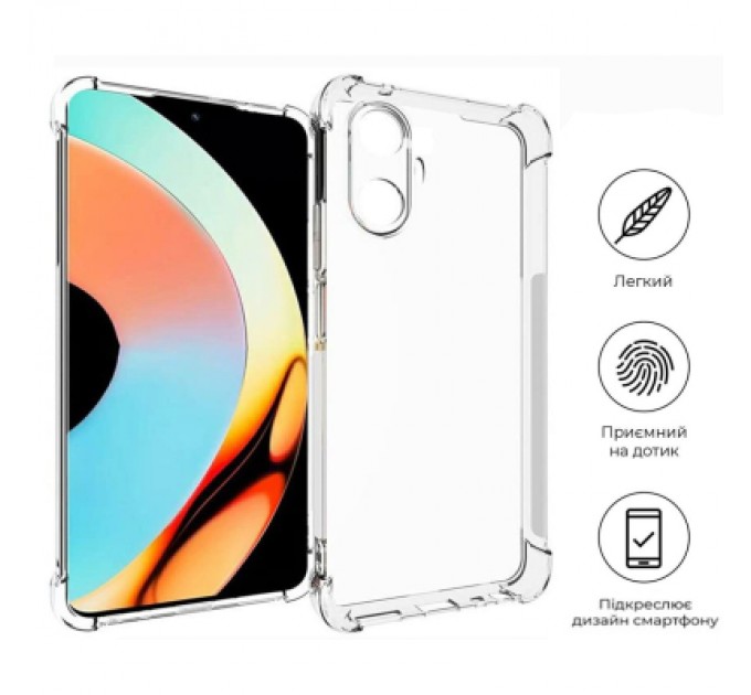 BeCover Чохол до мобільного телефона BeCover Anti-Shock Realme 10 Pro Plus 5G Clear (709333)