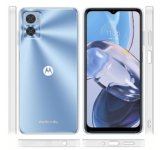 BeCover Чохол до мобільного телефона BeCover Motorola Moto E22/E22i Transparancy (709296)