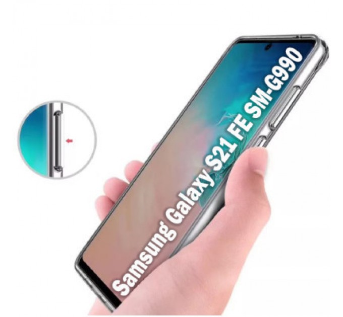 BeCover Чохол до мобільного телефона BeCover Space Case Samsung Galaxy S21 FE SM-G990 Transparancy (709354)