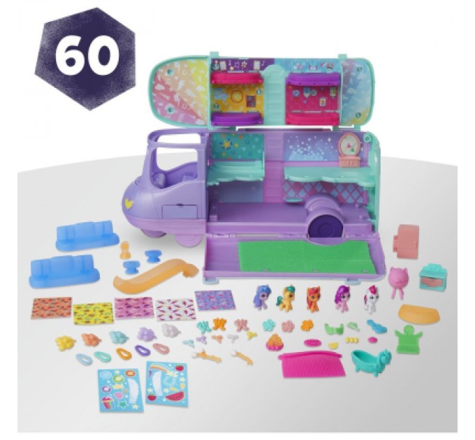 Hasbro Ігровий набір Hasbro My Little Pony Магічний трейлер (F7650)