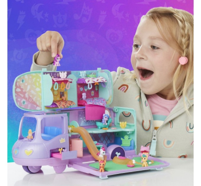 Hasbro Ігровий набір Hasbro My Little Pony Магічний трейлер (F7650)