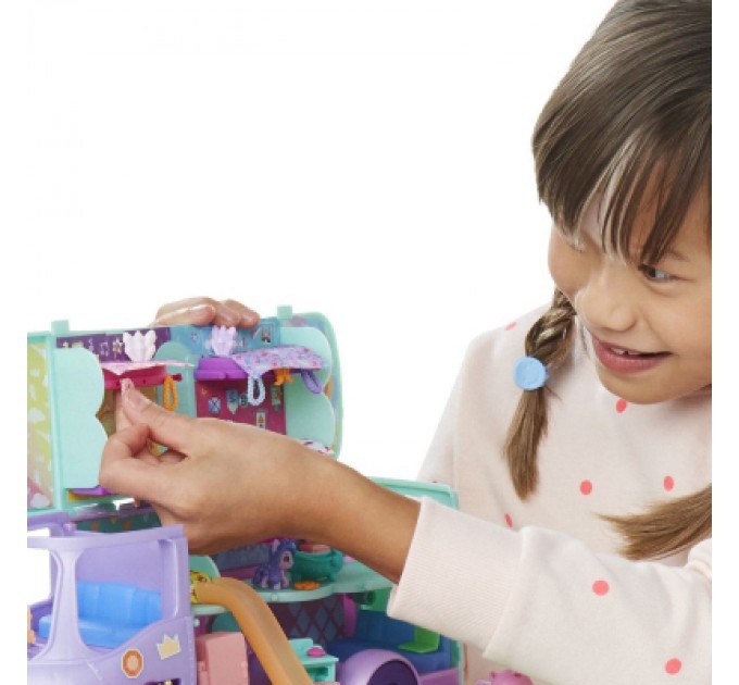 Hasbro Ігровий набір Hasbro My Little Pony Магічний трейлер (F7650)