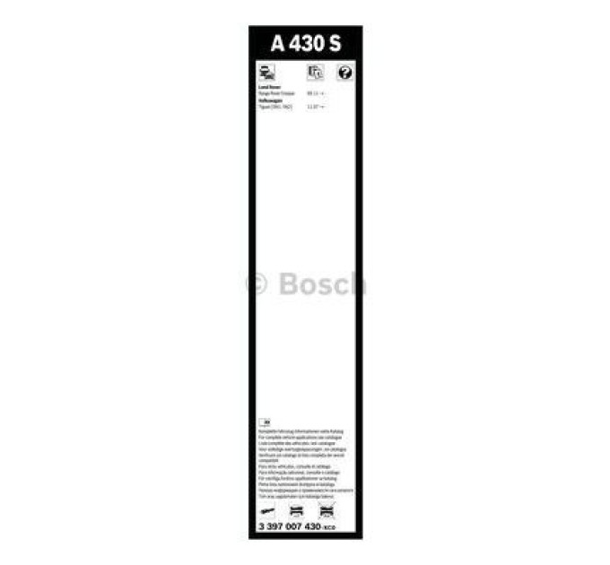 Bosch Щітка склоочисника Bosch 3 397 007 430