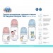 Canpol babies Пляшечка для годування Canpol babies Bonjour Paris з широким отвором 240 мл Рожева (35/232_pin)