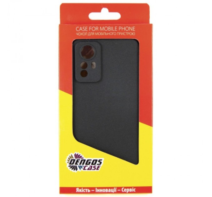 Чохол до мобільного телефона Dengos Carbon Xiaomi Redmi Note 12s (black) (DG-TPU-CRBN-177)