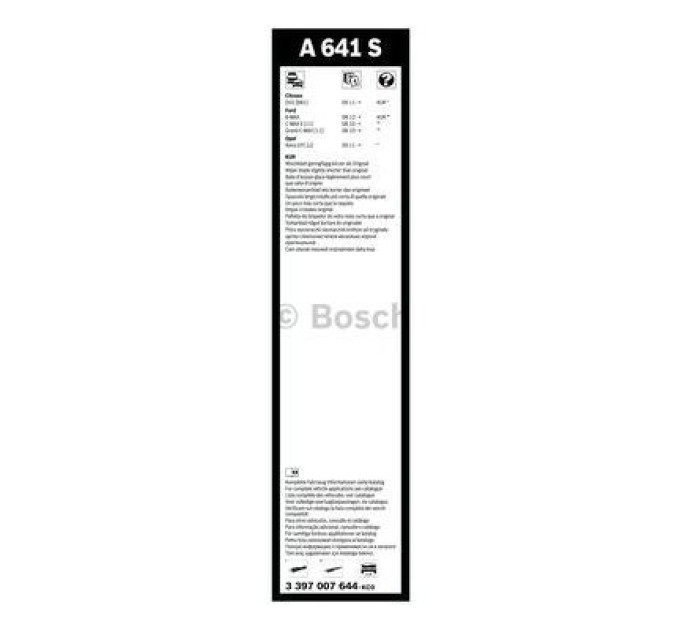 Bosch Щітка склоочисника Bosch 3 397 007 644
