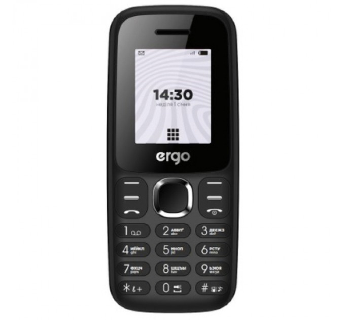 Ergo Мобільний телефон Ergo B184 Black
