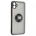 Чохол до мобільного телефона Armorstandart Frosted Matte Ring Samsung A04e (A042) Black (ARM68346)