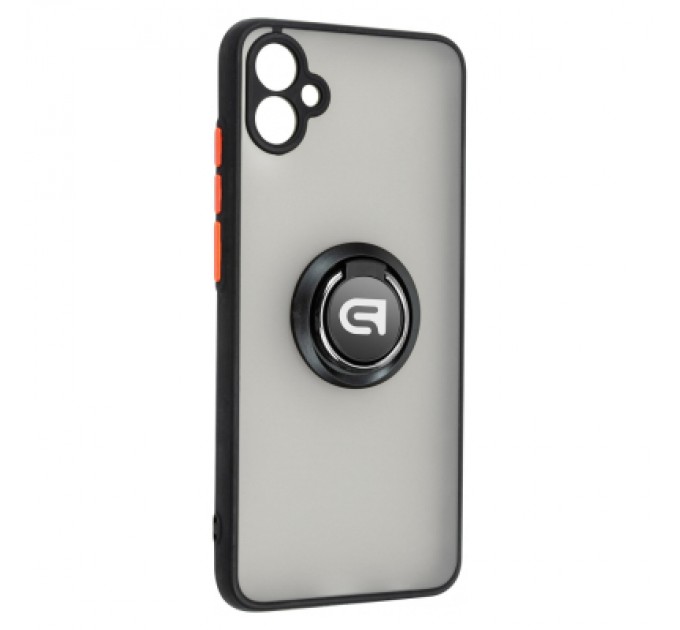 Чохол до мобільного телефона Armorstandart Frosted Matte Ring Samsung A04e (A042) Black (ARM68346)