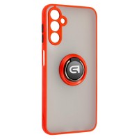 Чохол до мобільного телефона Armorstandart Frosted Matte Ring Samsung A14 4G / A14 5G Red (ARM68353)