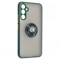 Armorstandart Чохол до мобільного телефона Armorstandart Frosted Matte Ring Samsung A34 5G (A346) Dark Green (ARM68355)