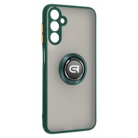 Чохол до мобільного телефона Armorstandart Frosted Matte Ring Samsung M14 5G (M146) Dark Green (ARM68363)