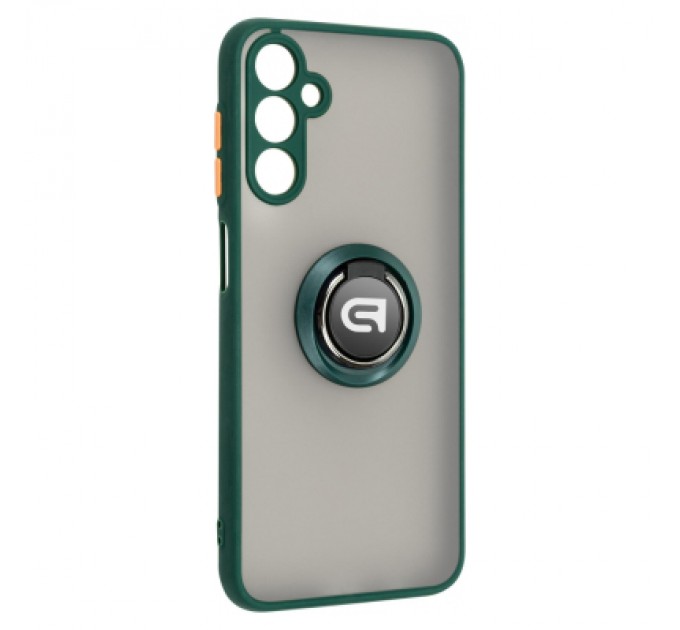 Armorstandart Чохол до мобільного телефона Armorstandart Frosted Matte Ring Samsung M14 5G (M146) Dark Green (ARM68363)