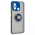 Armorstandart Чохол до мобільного телефона Armorstandart Frosted Matte Ring Xiaomi Redmi 12C Navy Blue (ARM68372)