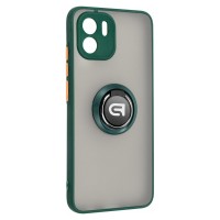 Чохол до мобільного телефона Armorstandart Frosted Matte Ring Xiaomi Redmi A2 Dark Green (ARM68375)