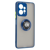 Чохол до мобільного телефона Armorstandart Frosted Matte Ring Xiaomi Redmi Note 12 4G Navy Blue (ARM68380)