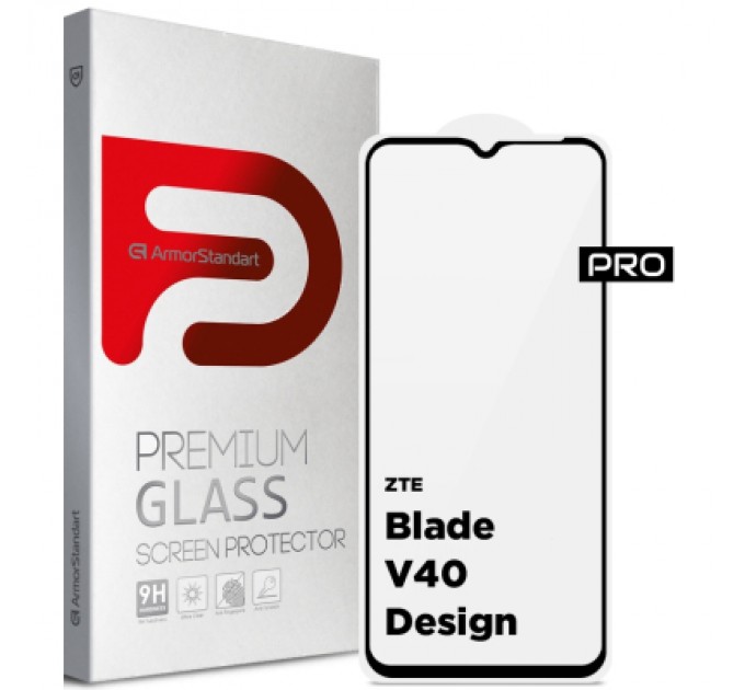 Скло захисне Armorstandart Pro ZTE Blade V40 Design Black (ARM68740)