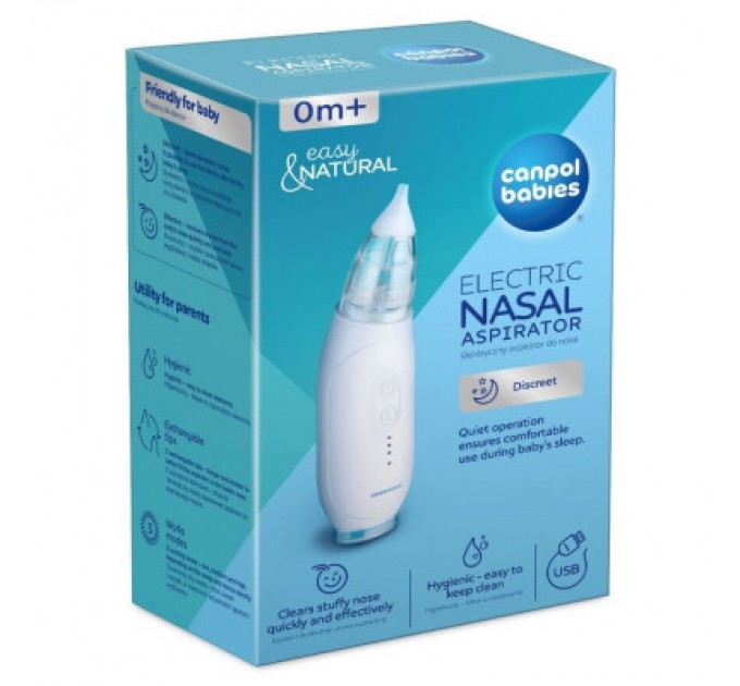 Canpol Носовий аспіратор Canpol babies електричний Easy Natural (9/319)