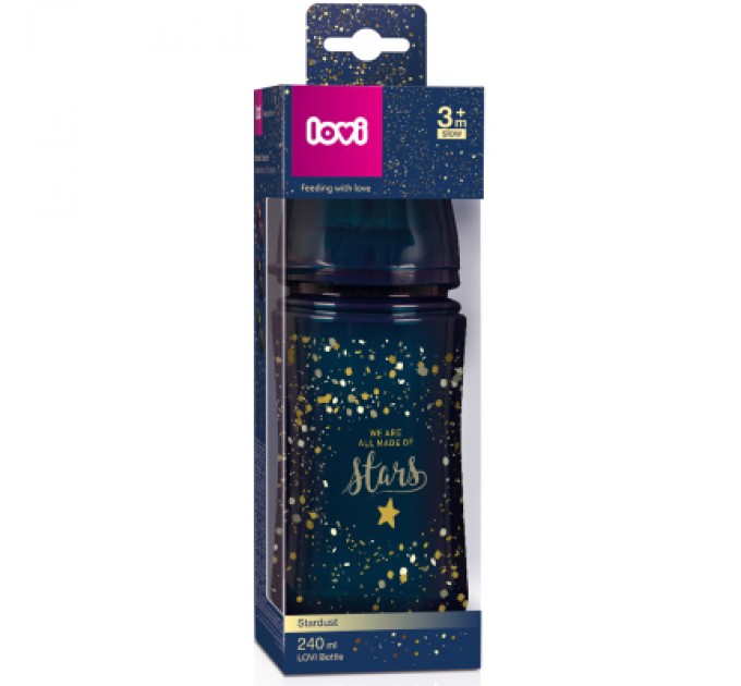 Lovi Пляшечка для годування Lovi Stardust 240 мл (21/585)