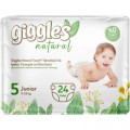 Giggles Підгузки Giggles Natural 5 Junior 11-25 кг 24 шт (8680131206414)