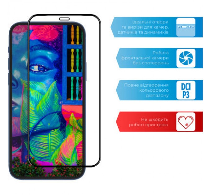 ACCLAB Скло захисне ACCLAB Full Glue Oppo A12 (1283126508356)