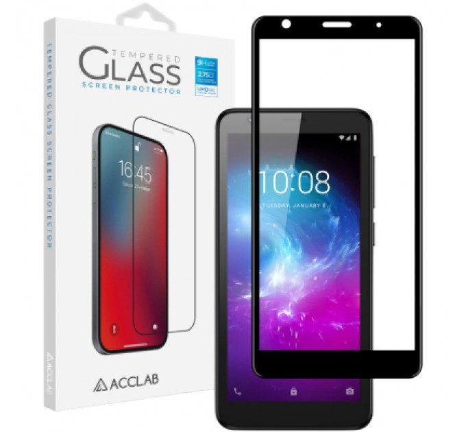 ACCLAB Скло захисне ACCLAB Full Glue ZTE Blade L8 (1283126508899)