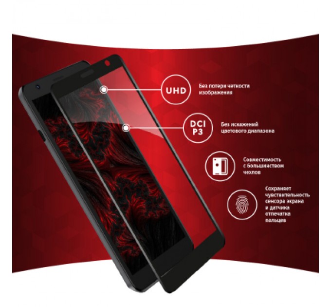 Скло захисне Intaleo Full Glue ZTE Blade L9 (1283126517747)