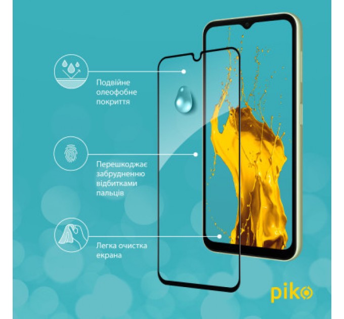 Piko Скло захисне Piko Full Glue Samsung A14 (1283126559785)