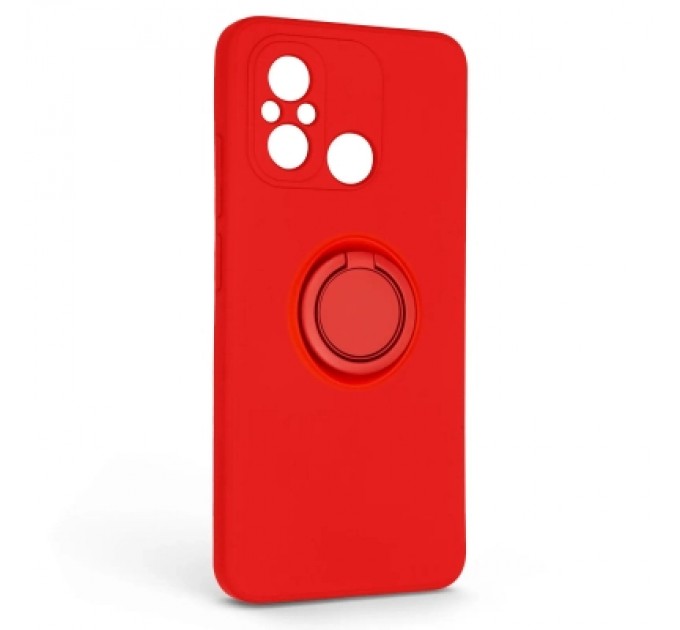 Armorstandart Чохол до мобільного телефона Armorstandart Icon Ring Xiaomi Redmi 12C Red (ARM68792)