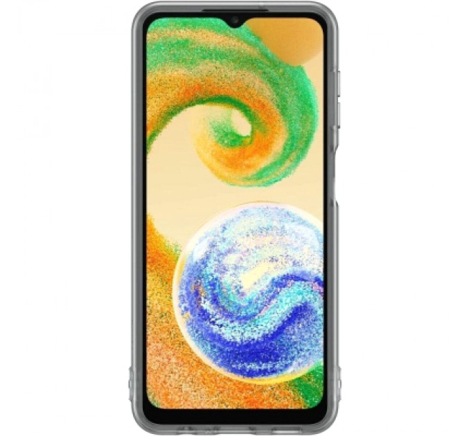 Samsung Чохол до мобільного телефона Samsung Samsung A04s Soft Clear Cover Black (EF-QA047TBEGRU)