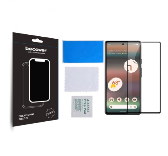 Скло захисне BeCover Google Pixel 7a Black (709767)