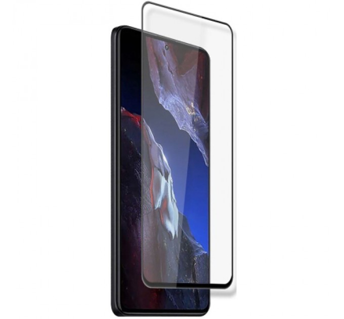 BeCover Скло захисне BeCover Poco F5 Pro Black (709744)