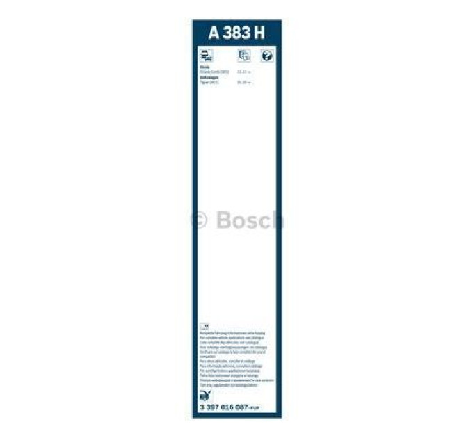 Bosch Щітка склоочисника Bosch 3 397 016 087