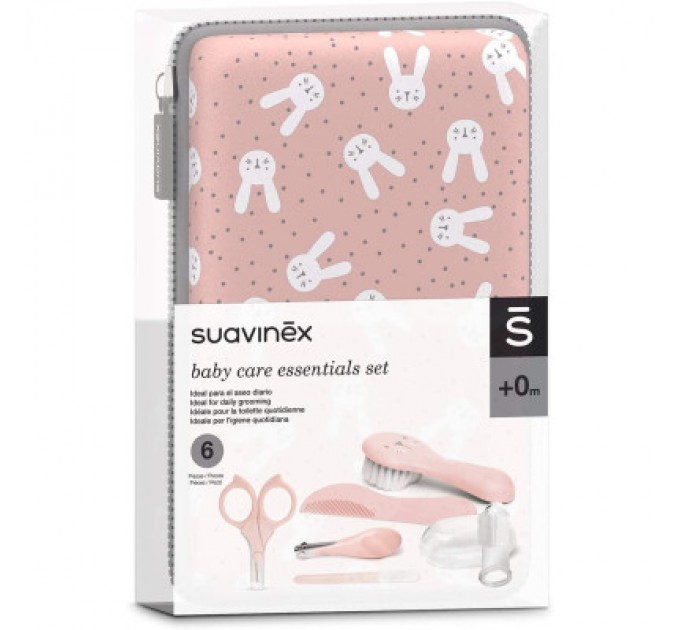Suavinex Набір для догляду за дитиною Suavinex рожевий (401212/1)