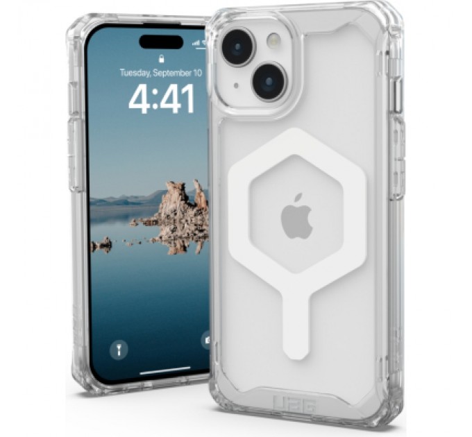 UAG Чохол до мобільного телефона UAG Apple iPhone 15 Plyo Magsafe, Ice/White (114294114341)