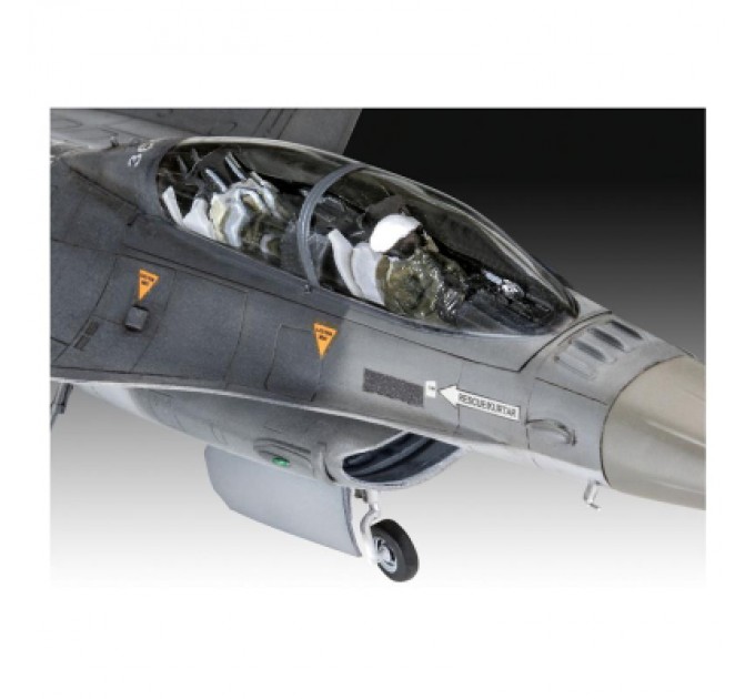 Revell Збірна модель Revell Літак F-16D Tigermeet 2014 рівень 4, 1:72 (RVL-03844)