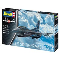 Збірна модель Revell Літак F-16D Tigermeet 2014 рівень 4, 1:72 (RVL-03844)