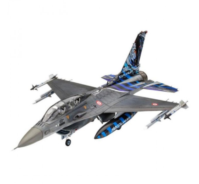Revell Збірна модель Revell Літак F-16D Tigermeet 2014 рівень 4, 1:72 (RVL-03844)