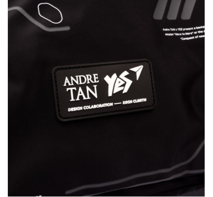 Yes Рюкзак шкільний Yes T-131 by Andre Tan Space black (559051)