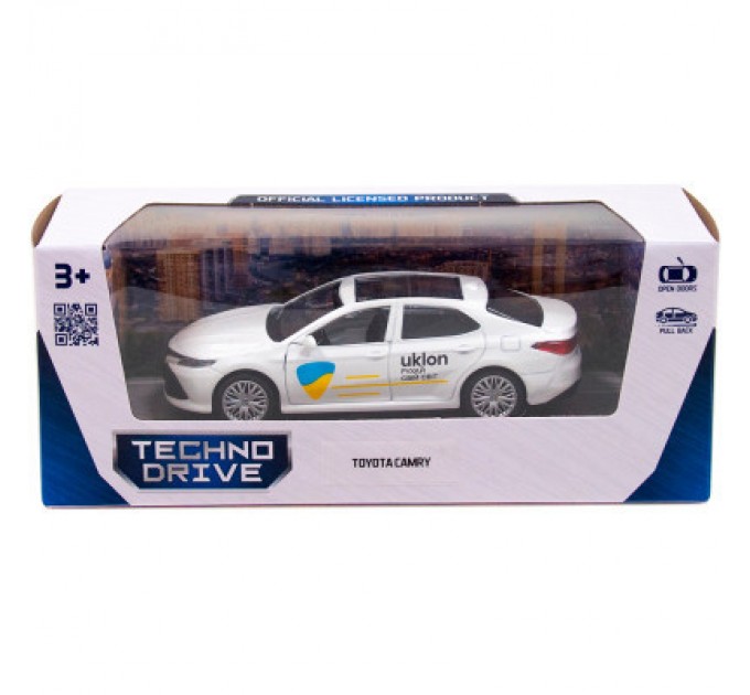TechnoDrive Машина TechnoDrive Toyota Camry Uklon (білий) (250291)