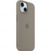 Чохол до мобільного телефона Apple iPhone 15 Silicone Case with MagSafe Clay (MT0Q3ZM/A)
