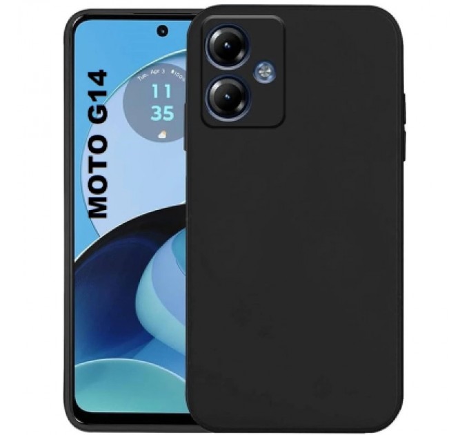 BeCover Чохол до мобільного телефона BeCover Motorola Moto G14 Black (710028)