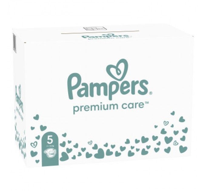 Підгузки Pampers Premium Care Розмір 5 (11-16 кг) 148 шт (8006540855973)