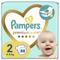Pampers Підгузки Pampers Premium Care Розмір 2 (4-8 кг) 88 шт (8006540857717)