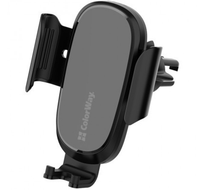 Універсальний автотримач ColorWay Air Vent Car Wireless Charger 15W Black (CW-CHAW038Q-BK)