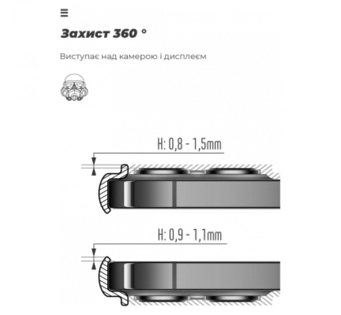 Armorstandart Чохол до мобільного телефона Armorstandart ICON Case Samsung M34 5G (M346) Camera cover Red (ARM69638)