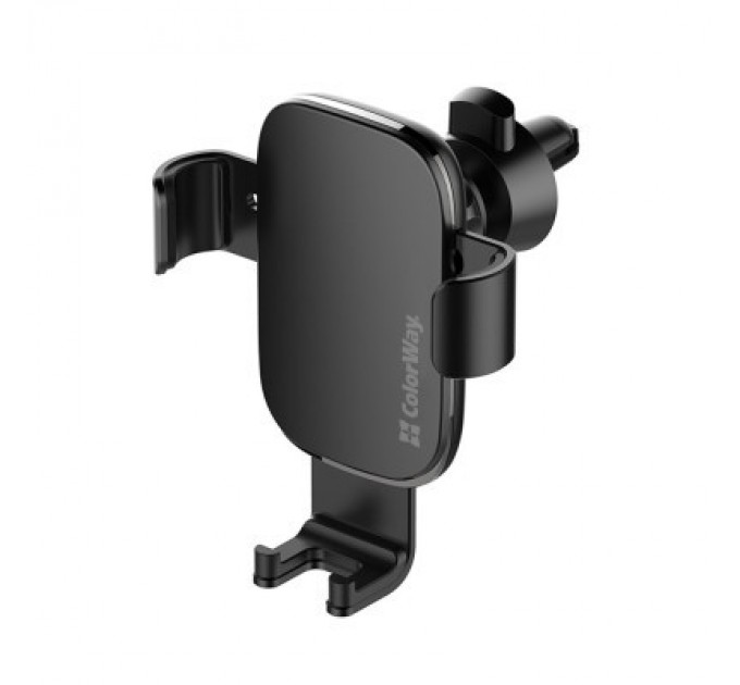 Універсальний автотримач ColorWay Metallic Gravity Holder 3 Black (CW-CHG14-BK)