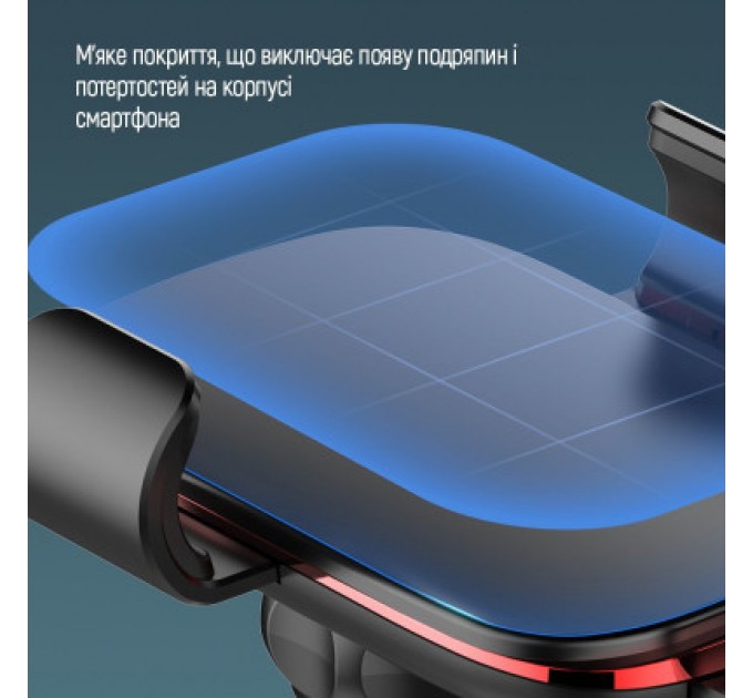 Універсальний автотримач ColorWay Metallic Gravity Holder 3 Black (CW-CHG14-BK)