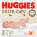 Huggies Підгузки Huggies Extra Care Size Розмір 2 (3-6 кг) 24 шт (5029053550275)