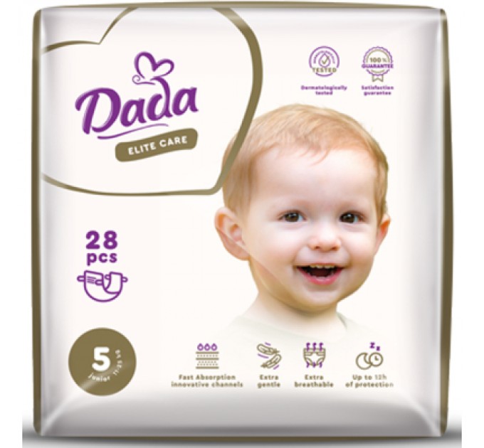 Dada Підгузки Dada Elite Care Junior (11-25 кг) 28 шт (4820174981112)